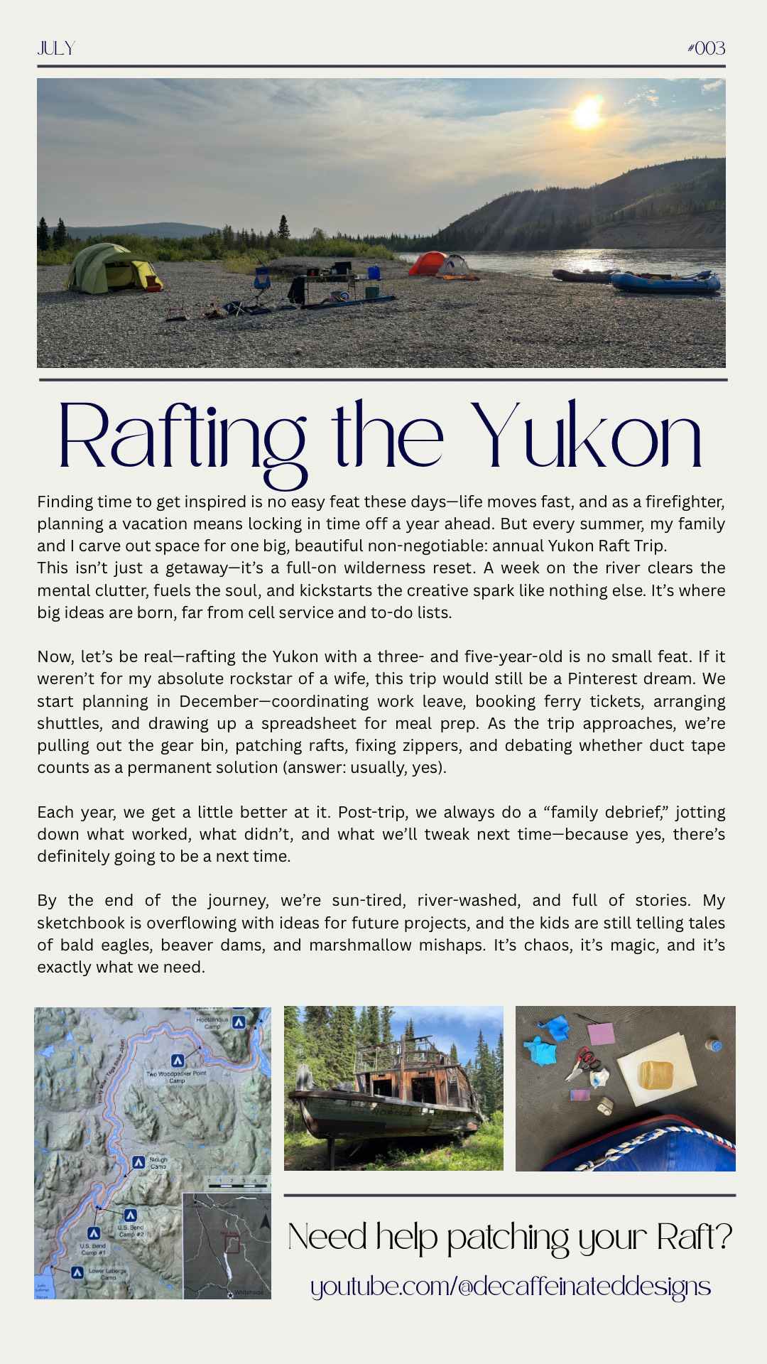 Rafting the Yukon