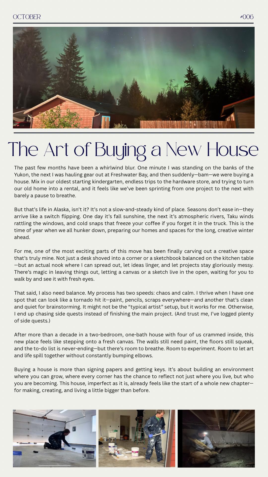 The Art of Buying a New House