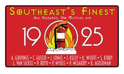 2019 Firefighting Academy Brick Mural Design