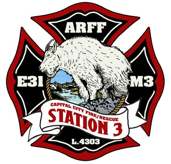 Capital City Fire/Rescue Station 3 logo