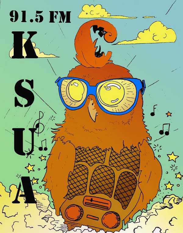 2014 Fairbanks KSUA Sticker Illustration