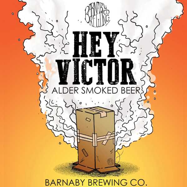 Hey Victor - Barnaby Brewing co. Label Design