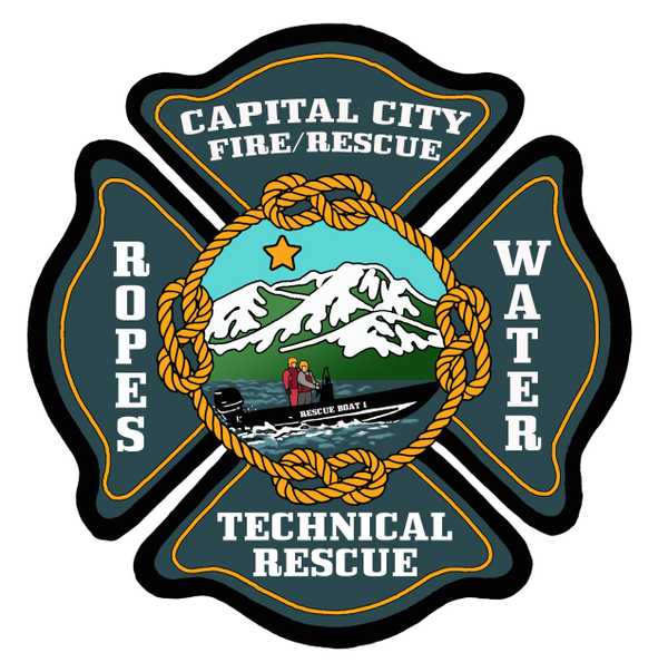 Capital City Fire and Rescue - Technical Rescue Logo