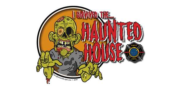 ASAF Haunted House Sweatshirt Design